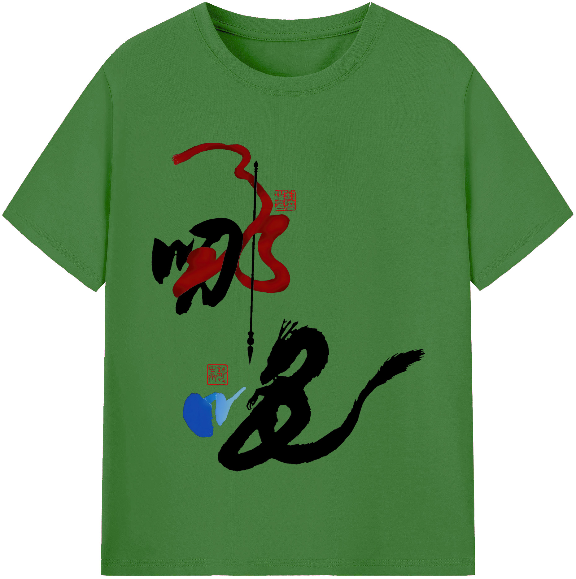 （画像用） Ne Zha 2 ナタ 魔童の大暴れ レディースカジュアルプリントTシャツ（綿100％）